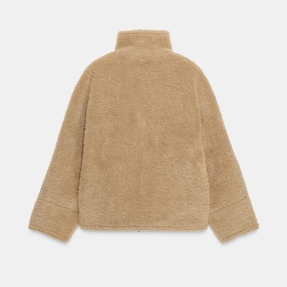 ZARA Shearling jacket -ZWcollection - Picture 8 of 15
